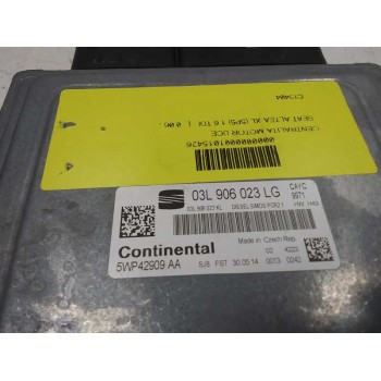 Recambio de centralita motor uce para seat altea xl (5p5) 1.6 tdi referencia OEM IAM 03L906023LG  