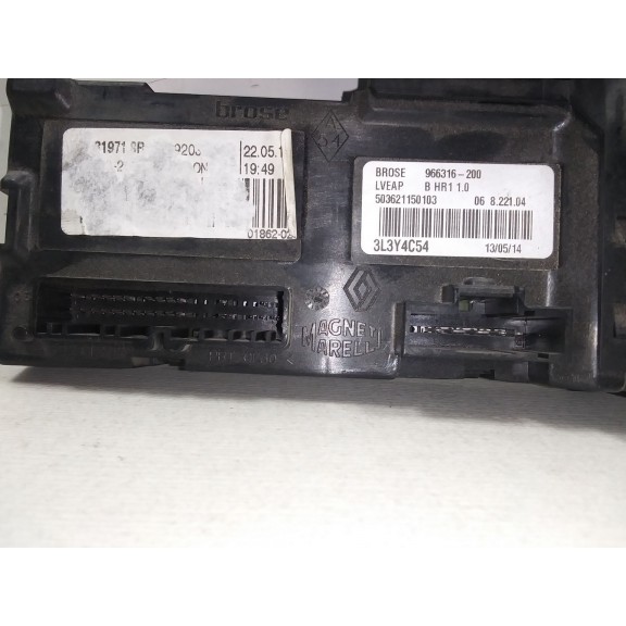 Recambio de motor techo electrico para renault scenic iii bose edition referencia OEM IAM 966316200  