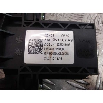 Recambio de mando multifuncion para volkswagen golf vi variant (aj5) 1.6 tdi dpf referencia OEM IAM 5K0953507AS  