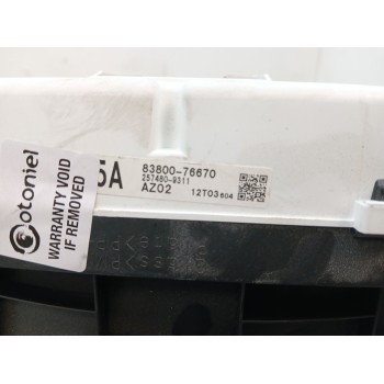 Recambio de cuadro instrumentos para lexus ct (zwa10_) 200h (zwa10_) referencia OEM IAM 8380076670 2574809311 12T03604D