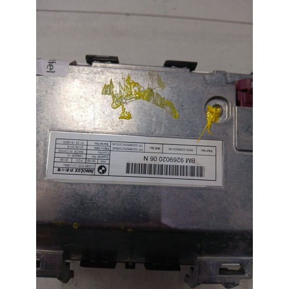 Recambio de pantalla multifuncion para bmw x3 (f25) sdrive 18 d referencia OEM IAM   