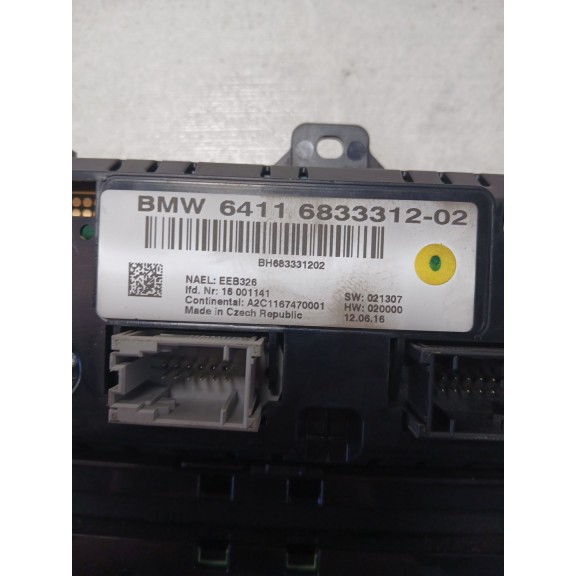Recambio de sistema audio / radio cd para bmw x3 (f25) sdrive 18 d referencia OEM IAM   
