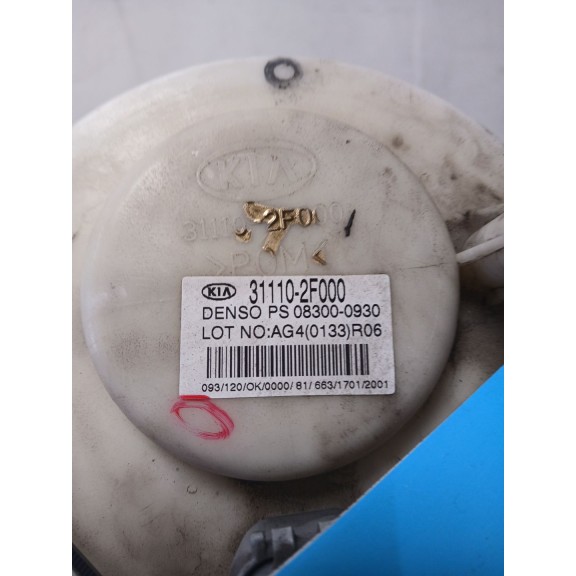 Recambio de aforador para kia cerato 1.6 lx familiar (5-ptas.) referencia OEM IAM 311102F000  