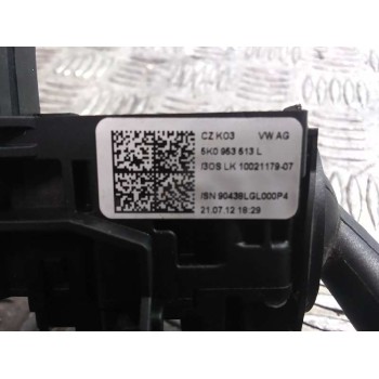 Recambio de mando multifuncion para volkswagen golf vi variant (aj5) 1.6 tdi dpf referencia OEM IAM 5K0953507AS  