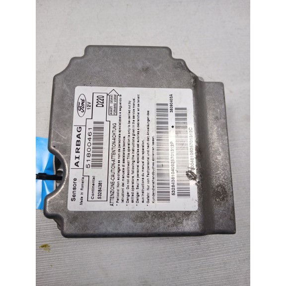 Recambio de centralita airbag para ford ka (ccu) black edition referencia OEM IAM 53284381  