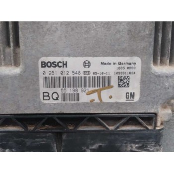 Recambio de centralita motor uce para opel astra h berlina cosmo referencia OEM IAM 55198921 0281012548 