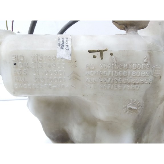 Recambio de deposito limpia para citroën berlingo station wagon sx multispace referencia OEM IAM 9671568380  
