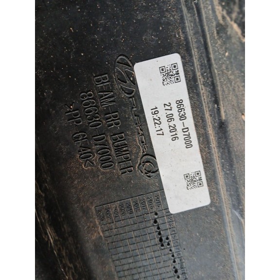 Recambio de refuerzo paragolpes trasero para hyundai tucson (tl, tle) 1.7 crdi referencia OEM IAM   