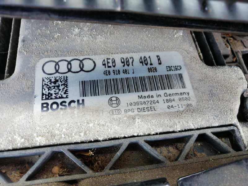 Recambio de centralita motor uce para audi a8 (4e2) 3.0 tdi quattro referencia OEM IAM   