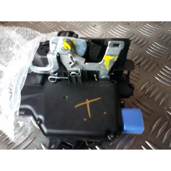 Recambio de cerradura puerta delantera izquierda para seat ibiza (6l1) referencia OEM IAM 3B1837015BC NUEVO 8 PINES AZUL