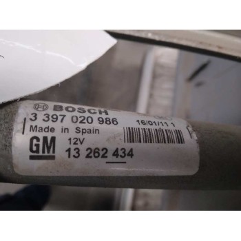 Recambio de motor limpia delantero para opel astra j lim. cosmo referencia OEM IAM 1397220623 4 PINES 110114667834