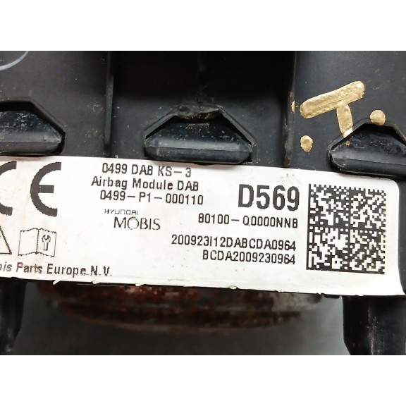 Recambio de kit airbag para hyundai i20 iii (bc3, bi3) 1.0 t-gdi referencia OEM IAM   