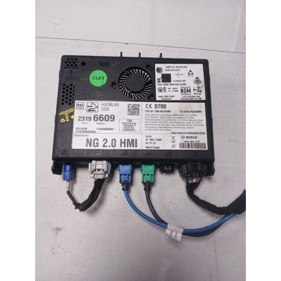 Recambio de sistema navegacion gps para opel insignia sports tourer 2.0 16v cdti referencia OEM IAM 23196609 7609502272 