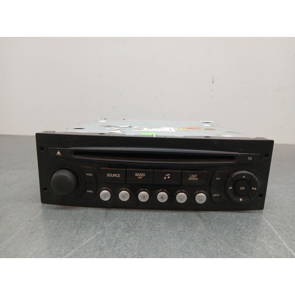 Recambio de sistema audio / radio cd para citroën c3 collection referencia OEM IAM 98016070x  