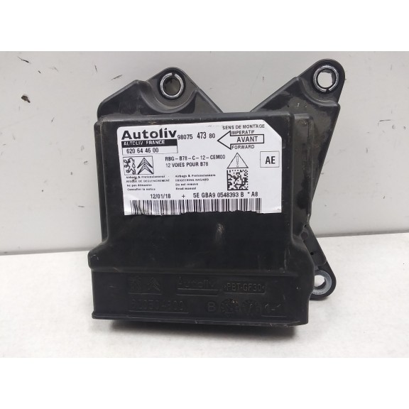 Recambio de centralita airbag para citroën c4 picasso feel referencia OEM IAM 9807547380  