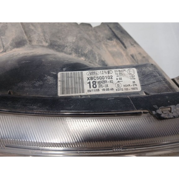 Recambio de faro derecho para land rover discovery 4.4 v8 cat referencia OEM IAM xbc500102  
