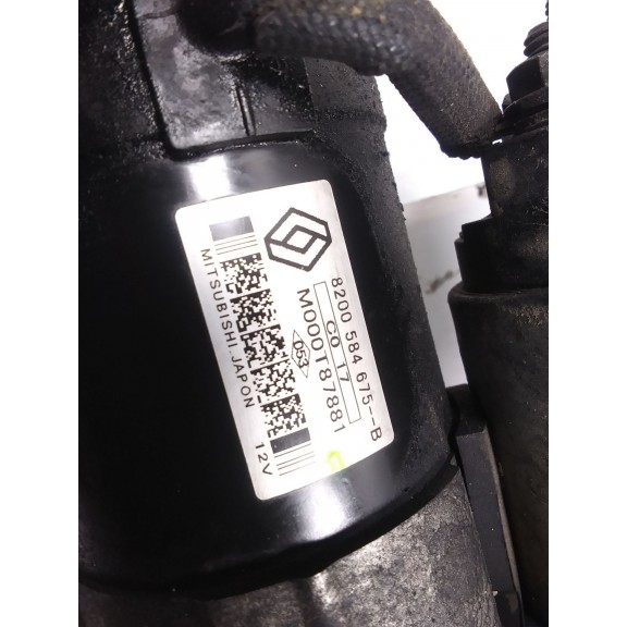 Recambio de motor arranque para renault kangoo 1.5 dci diesel referencia OEM IAM 8200584675 M000T87881 