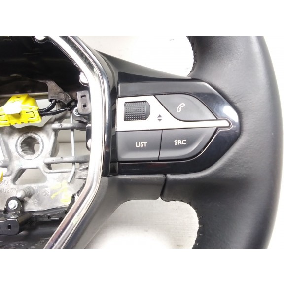 Recambio de volante para peugeot 208 (p2) active referencia OEM IAM 98255044ZD SIN AIRBAG 640497100B