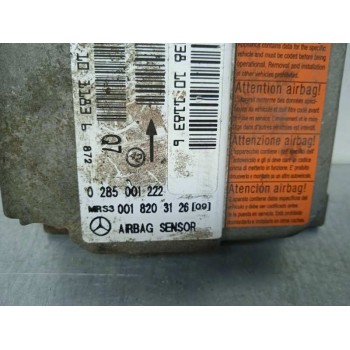 Recambio de centralita airbag para mercedes-benz clase a (w168) 140 (168.031) referencia OEM IAM 0018203126 0285001222 