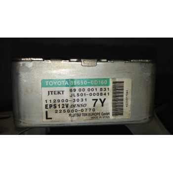 Recambio de centralita direccion para toyota yaris 1.4 turbodiesel cat referencia OEM IAM 896500D160  