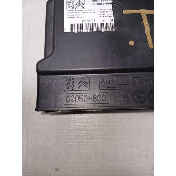 Recambio de centralita airbag para citroën c4 picasso feel referencia OEM IAM 620504800  