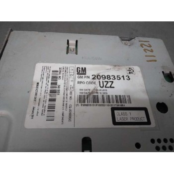 Recambio de sistema audio / radio cd para opel astra j lim. cosmo referencia OEM IAM 20983513 CAJA 