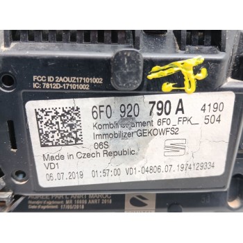 Recambio de cuadro instrumentos para seat arona (kj7, kjp) 1.0 tsi referencia OEM IAM 6f0920790a a3c0299350001 