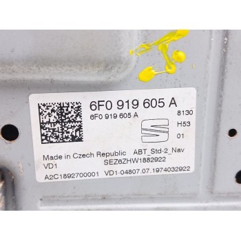 Recambio de pantalla multifuncion para seat arona (kj7, kjp) 1.0 tsi referencia OEM IAM 6f0919605a  