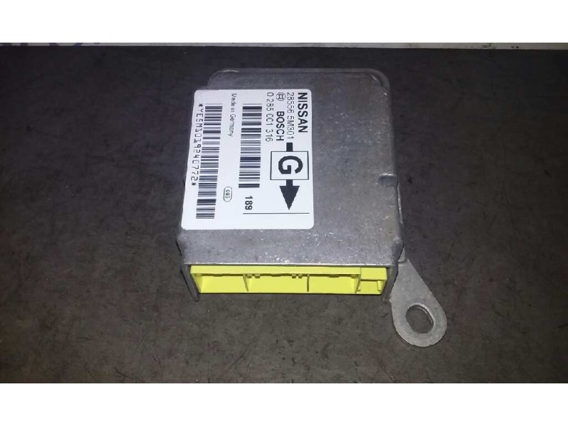 Recambio de centralita airbag para nissan almera (n16/e) ambience referencia OEM IAM 0285001316 0285001316 