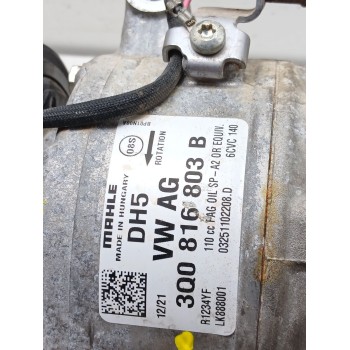Recambio de compresor aire acondicionado para seat leon (kl1, klg) 2.0 tdi referencia OEM IAM 3q0816803b lk888001 03251102208d