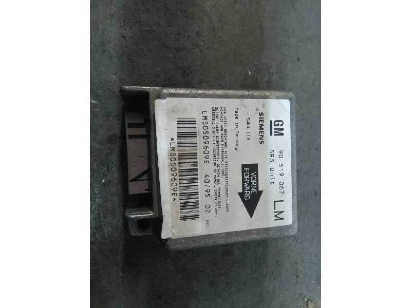Recambio de centralita airbag para opel astra f berlina básico referencia OEM IAM 905519067 905519067 