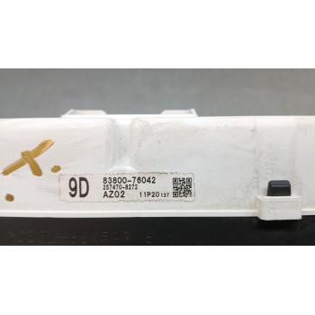 Recambio de cuadro instrumentos para lexus ct 200h referencia OEM IAM 8380076042 2574708272 