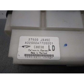 Recambio de mando climatizador para nissan qashqai (j10) 1.5 dci turbodiesel cat referencia OEM IAM 27500JD45C  