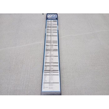 Recambio de escobilla limpia para peugeot 3008 referencia OEM IAM universal cgau2460  60 cm 24´´