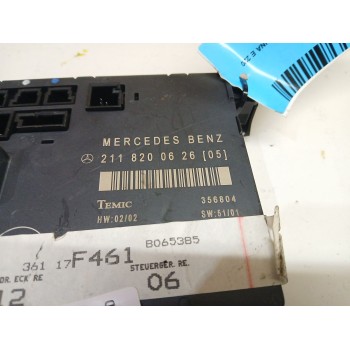 Recambio de modulo electronico para mercedes-benz clase e (w211) berlina e 220 cdi (211.006) referencia OEM IAM 2118200626  