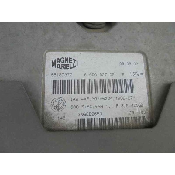 fiat seicento (187) del año 2003