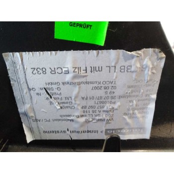 Recambio de guantera para volkswagen passat berlina (3c2) 2.0 tdi referencia OEM IAM 3C1857097BF  3C1857097BF