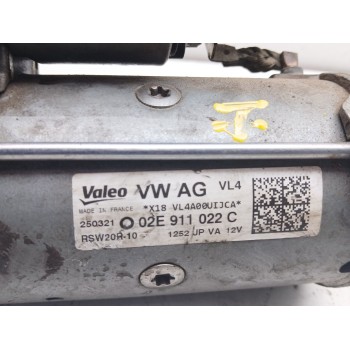 Recambio de motor arranque para seat leon (kl1, klg) 2.0 tdi referencia OEM IAM 02e911022c 02E911024CX 02E911023QX