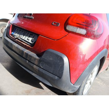 Recambio de paragolpes trasero para citroën c3 iii (sx) 1.2 vti 68 referencia OEM IAM ROJO  