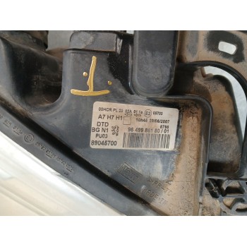 Recambio de faro derecho para peugeot 207/207+ (wa_, wc_) 1.4 referencia OEM IAM 9649986180  