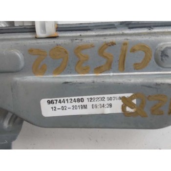 Recambio de elevalunas delantero izquierdo para citroën c-elysée shine referencia OEM IAM 9674412480 9677416980 2 PINES