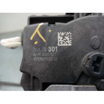 Recambio de cerradura puerta trasera derecha para peugeot 5008 premium referencia OEM IAM PSA732301 6 PINES 