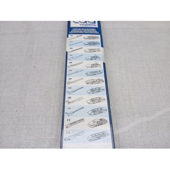 Recambio de escobilla limpia para peugeot 3008 referencia OEM IAM cgaf1743  43 cm 17´´ flexible