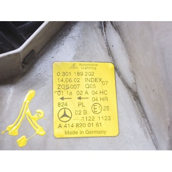 Recambio de faro derecho para mercedes-benz vaneo (414) 1.7 cdi (414.700) referencia OEM IAM 4148200161 a4148200161 0301189202
