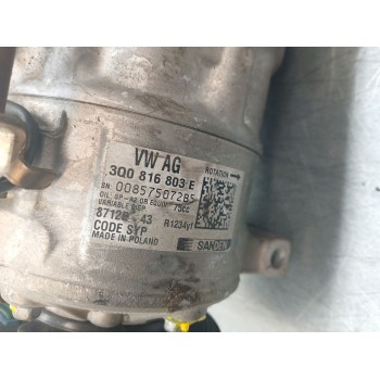 Recambio de compresor aire acondicionado para skoda fabia iii station wagon (nj5) 1.0 tsi referencia OEM IAM 3Q0816803e  