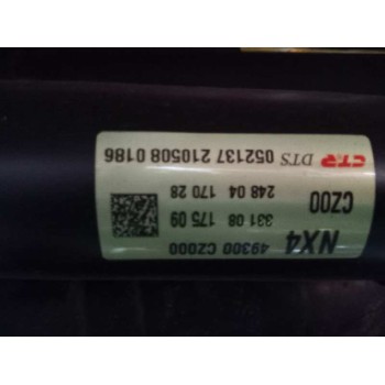 Recambio de transmision central para hyundai tucson 1.6 hybrid 4x4 referencia OEM IAM 49300CZ000 210 LARGO 