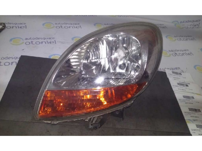 Recambio de faro izquierdo para renault kangoo (f/kc0) alize referencia OEM IAM  SERIE 2 AMBAR MONOPTICA