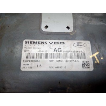 Recambio de centralita motor uce para ford focus berlina (cap) ghia referencia OEM IAM 5M5P12B565AG 5WP22350AE 5M5P14C337AG