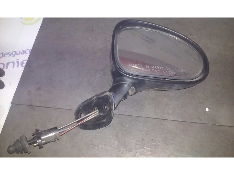 Recambio de retrovisor derecho para daewoo matiz cd referencia OEM IAM  NEGRO MANUAL
