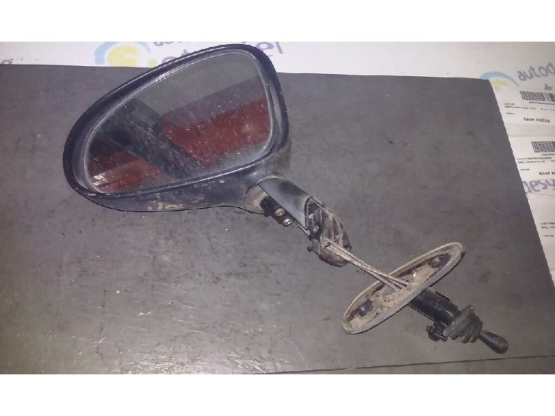 Recambio de retrovisor izquierdo para daewoo matiz cd referencia OEM IAM  NEGRO MANUAL